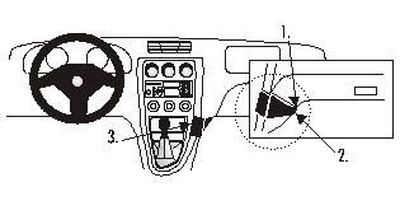 ProClip Monteringsbygel Alfa Romeo 156 98-01, Kątowy, niski