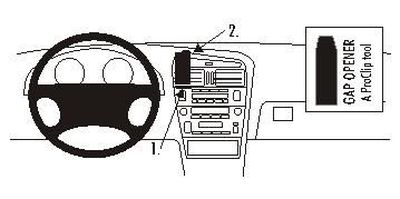 ProClip Monteringsbygel Lexus GS Seria 98-05, Wyśrodkowany