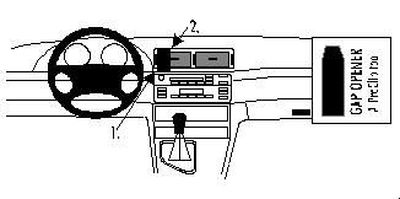 BMW 316-330/M3 E46 98-04/Compact 01-07, Wyśrodkowany