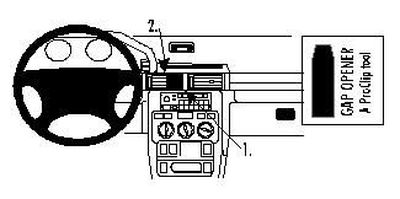 Landrover Freelander 98-03, wyśrodkowany