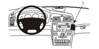 Volvo V70 00-04, pod kątem