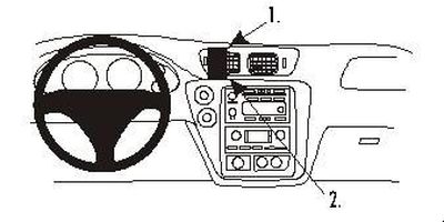 Chevrolet Trail Blazer 02-09, centralny