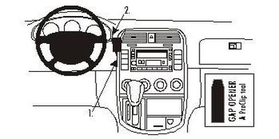 Kia Carnival 02-05, centralny