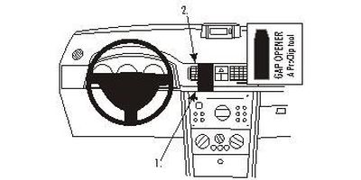 Opel Meriva 03-10, Wycentrowany