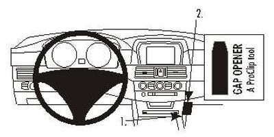 BMW 520-545/M5 E60, E61 04-10, Kątowy, Niski