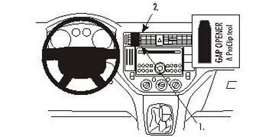 Ford C-Max 04-10/Ford Kuga 08-12, Wyśrodkowany