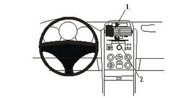 Suzuki Grand Vitara 05-15, wyśrodkowany