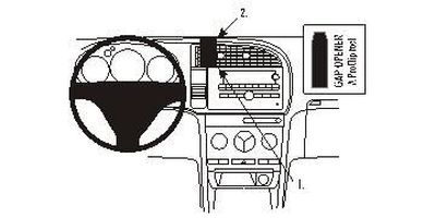 Saab 9-3 07-08, Center