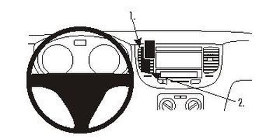 Kia Rio 06-11, Wyśrodkowany