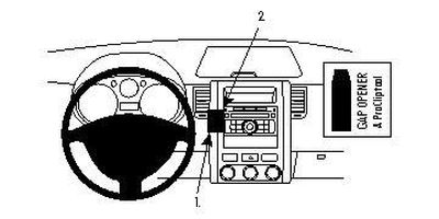 Nissan X-Trail 08-13, Centralny