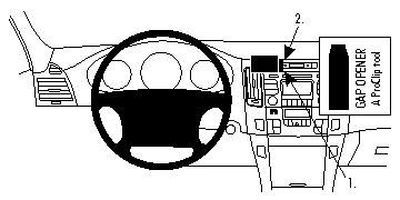 Hyundai Sonata 09-10, Na środku