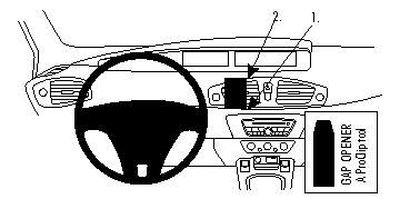 Renault Scénic 10-15, Na środku
