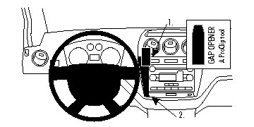 Brodit ProClip, Ford Transit Connect 12-13