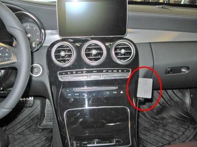 Mercedes Benz C-Klasa 15-, Ukośny