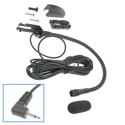 Mikrofon na gęsiej szyi z 3,5 mm, kabel 6 metrów