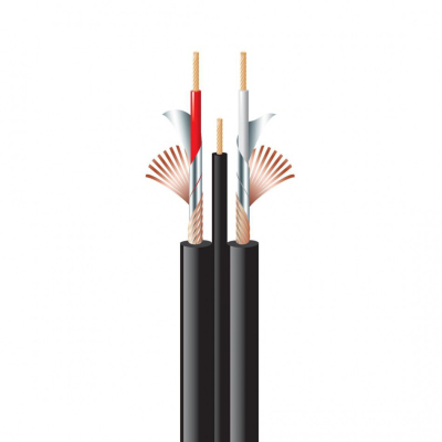 Monacor AC-53/SW kabel gramofonowy z oddzielnym przewodem uziemiającym, na metry