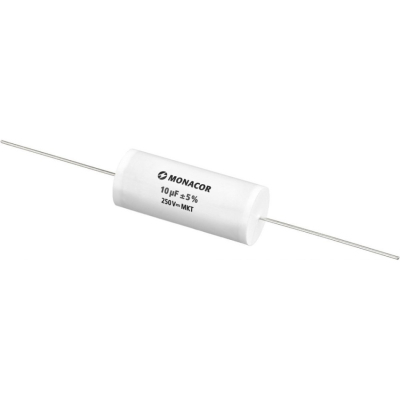 Monacor MKTA-100 kondensator foliowy MKT, 10 µF, 250 V