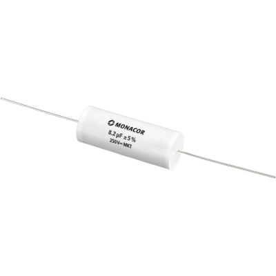 Monacor MKTA-82 kondensator foliowy MKT, 8.2 µF, 250 V