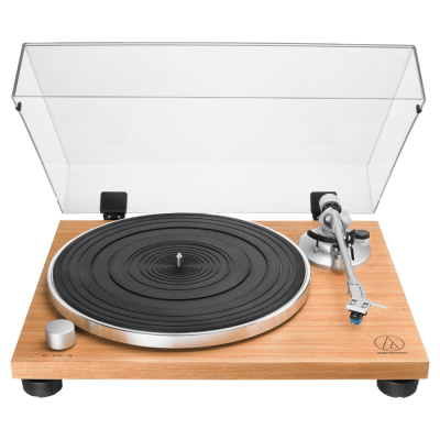 Audio Technica AT-LPW30TK gramofon z wkładką AT-VM95C, teak