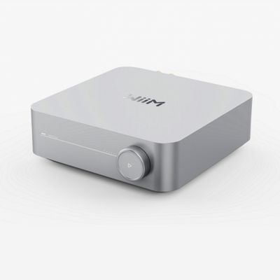 WiiM Amp wzmacniacz strumieniowy / multiroom, srebrny