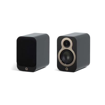 Kolumny podstawkowe Q Acoustics 3010c, matowa czerń