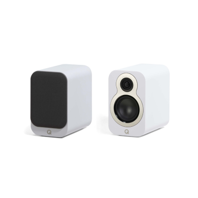 Kolumny podstawkowe Q Acoustics 3010c, matowa biel