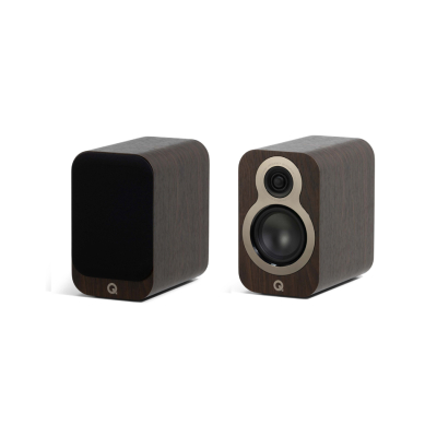 Kolumny podstawkowe Q Acoustics 3010c, orzech