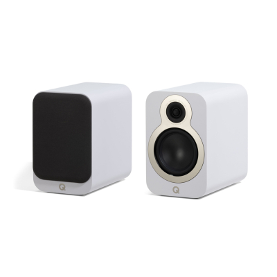 Kolumny podstawkowe Q Acoustics 3020c, matowa biel