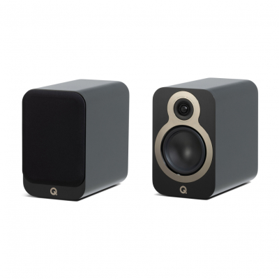 Kolumny podstawkowe Q Acoustics 3030c, matowa czerń