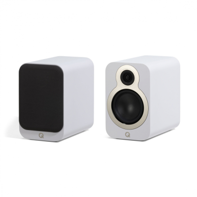 Kolumny podstawkowe Q Acoustics 3030c, matowa biel