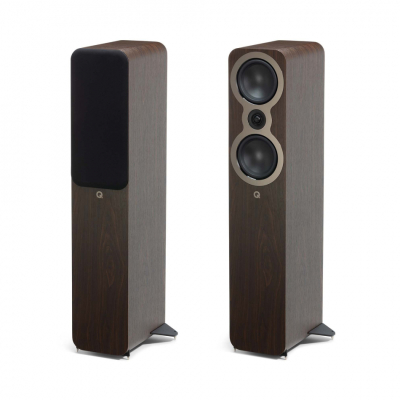 Q Acoustics 3050c kolumny podłogowe, orzech