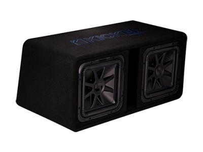 Kicker Solo-Baric L7S DL7S122, obudowa bass-reflex z dwoma głośnikami 12 cali, 2 omy