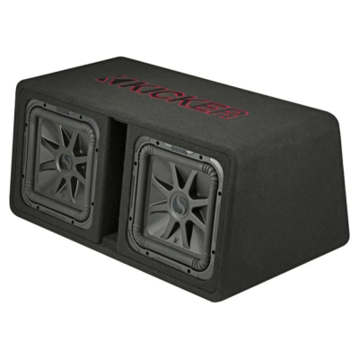 Kicker Solo-Baric DL7R122, wentylowana skrzynia basowa 2x12 cali, 2 ohmy
