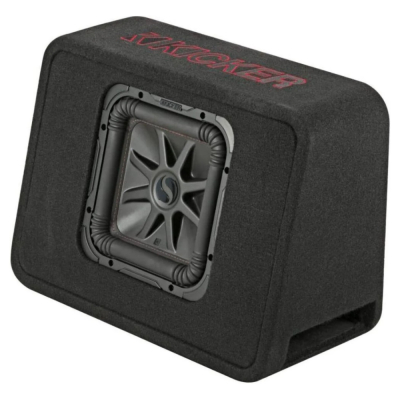 Kicker Solo-Baric TL7R102, 10 cali skrzynia basowa, 2 omów