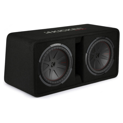 Kicker CompR DCWR122, 2 x 12 cali skrzynia basowa, 2 omów