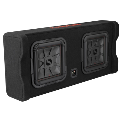 Kicker Solo-Baric DL7TDF122, 2 x 12 cali skrzynia basowa, 2 omów
