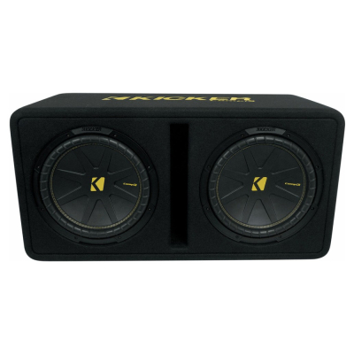 Kicker CompC DCWC122, obudowa bass-reflex na 2x12 cali, 2 ohmy