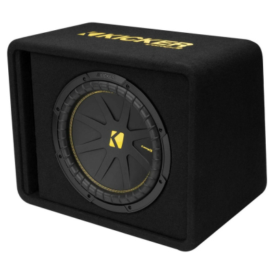 Kicker CompC VCWC122, obudowa bass-reflex 1x12 cali, 2 omy