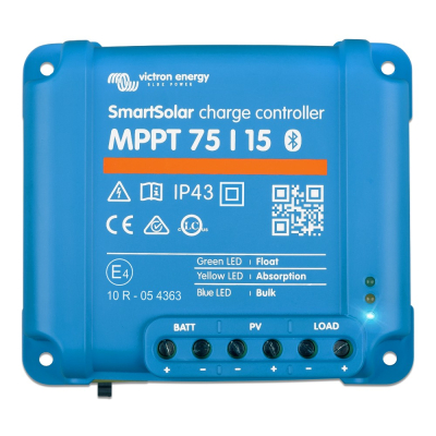 Victron SmartSolar MPPT 75/15, regulator ładowania do paneli słonecznych