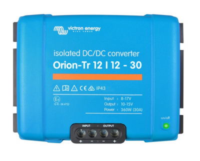 Przetwornik DC-DC Victron Orion-Tr, 12V in 12V out, izolowany 30A