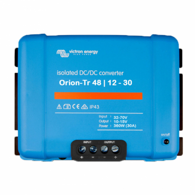 Victron Orion-Tr przetwornica DC-DC, 48V in 12V out, izolowana 30A