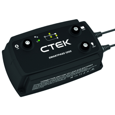 CTEK Smartpass 120S, zaawansowany rozdzielacz zasilania