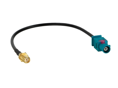 Adapter antenowy Fakra Z(m) na SMA(f), 20 cm