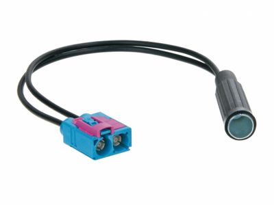Adapter antenowy Podwójny Fakra (gniazdo) - DIN (gniazdo)