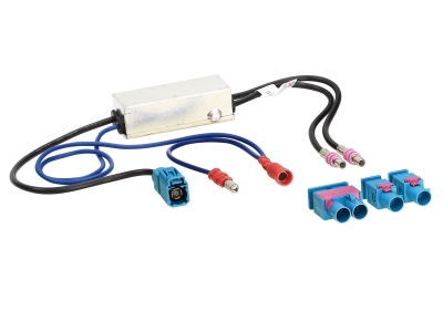Adapter antenowy Fakra(m) na Fakra(k), 12V