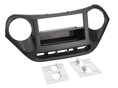 Panel fasadowy 2-DIN Hyundai i10, czarny