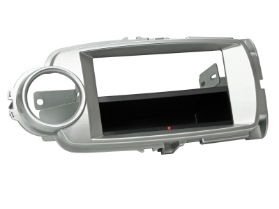 Ramka montażowa 1/2-DIN Toyota Yaris, srebrna