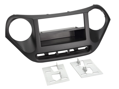 Ramka montażowa 2-DIN z kieszenią na akcesoria Hyundai I10 2013-2019