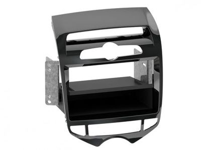 Ramka montażowa 1-din Hyundai ix20 2010- wykończenie A-klimat piano black