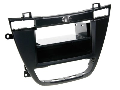 Ramka montażowa 2-DIN z kieszenią, Opel Insignia 2008-2013, czarna